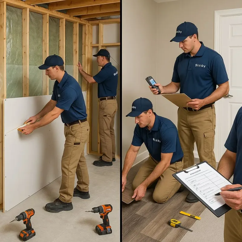 Repairs and Reconstruction process in Monroe County, IL
